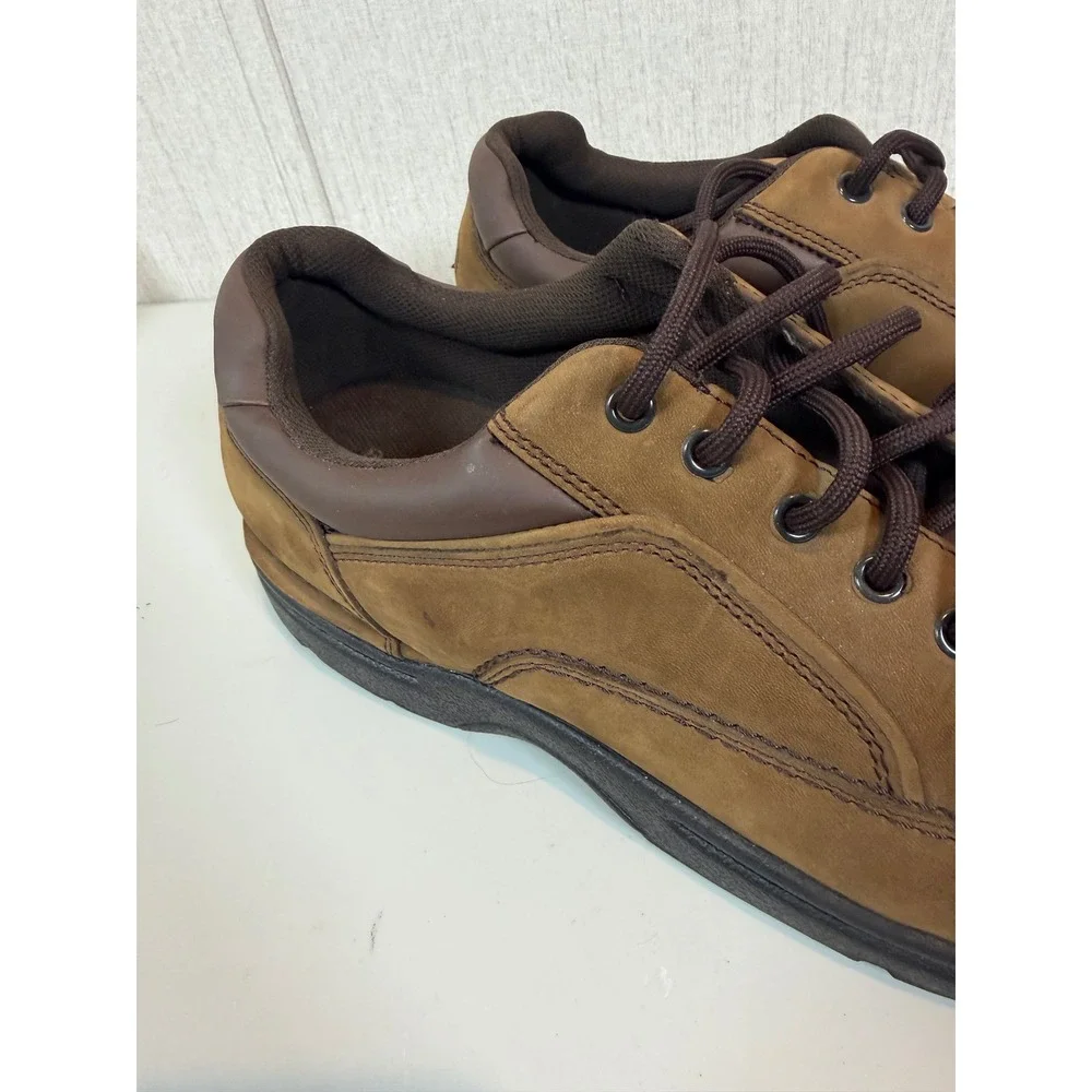 Rockport Eureka Walking Shoes‎ Mens 13W Sneaker Lace Up Leather Brown K71202
